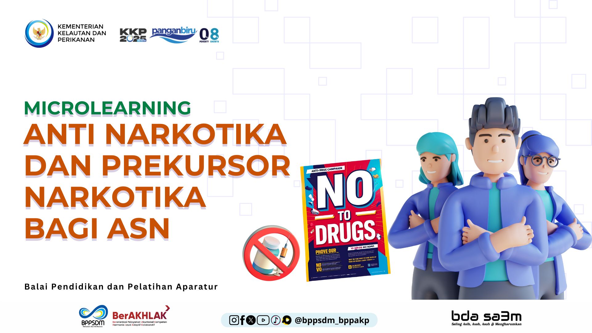 Microlearning Anti Narkotika &amp; Prekursor Narkotika Bagi ASN