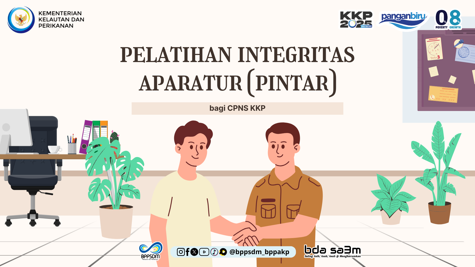 MOOC Pelatihan Integritas Aparatur (PINTAR) KKP Bagi CPNS KKP