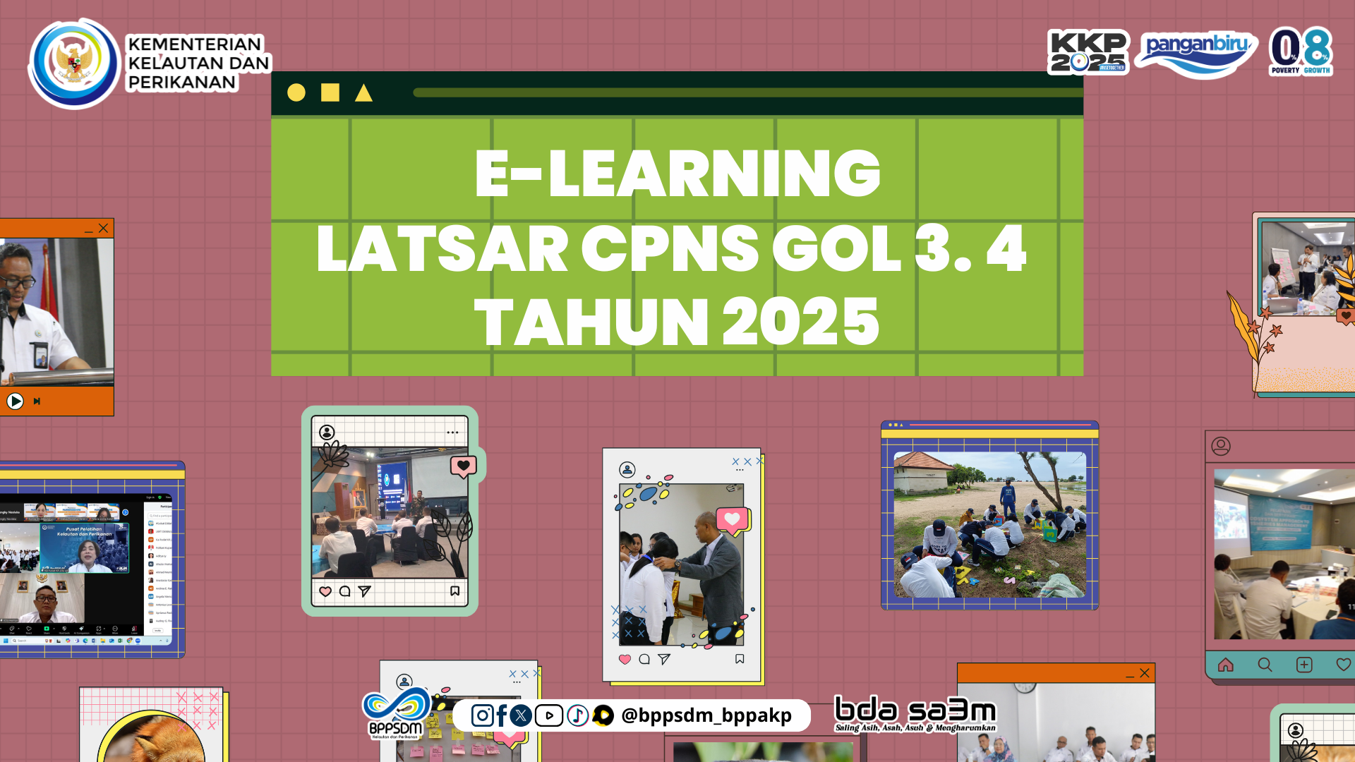 E-Learning Pelatihan Dasar CPNS KKP Golongan 3 Angkatan 4 Tahun 2025